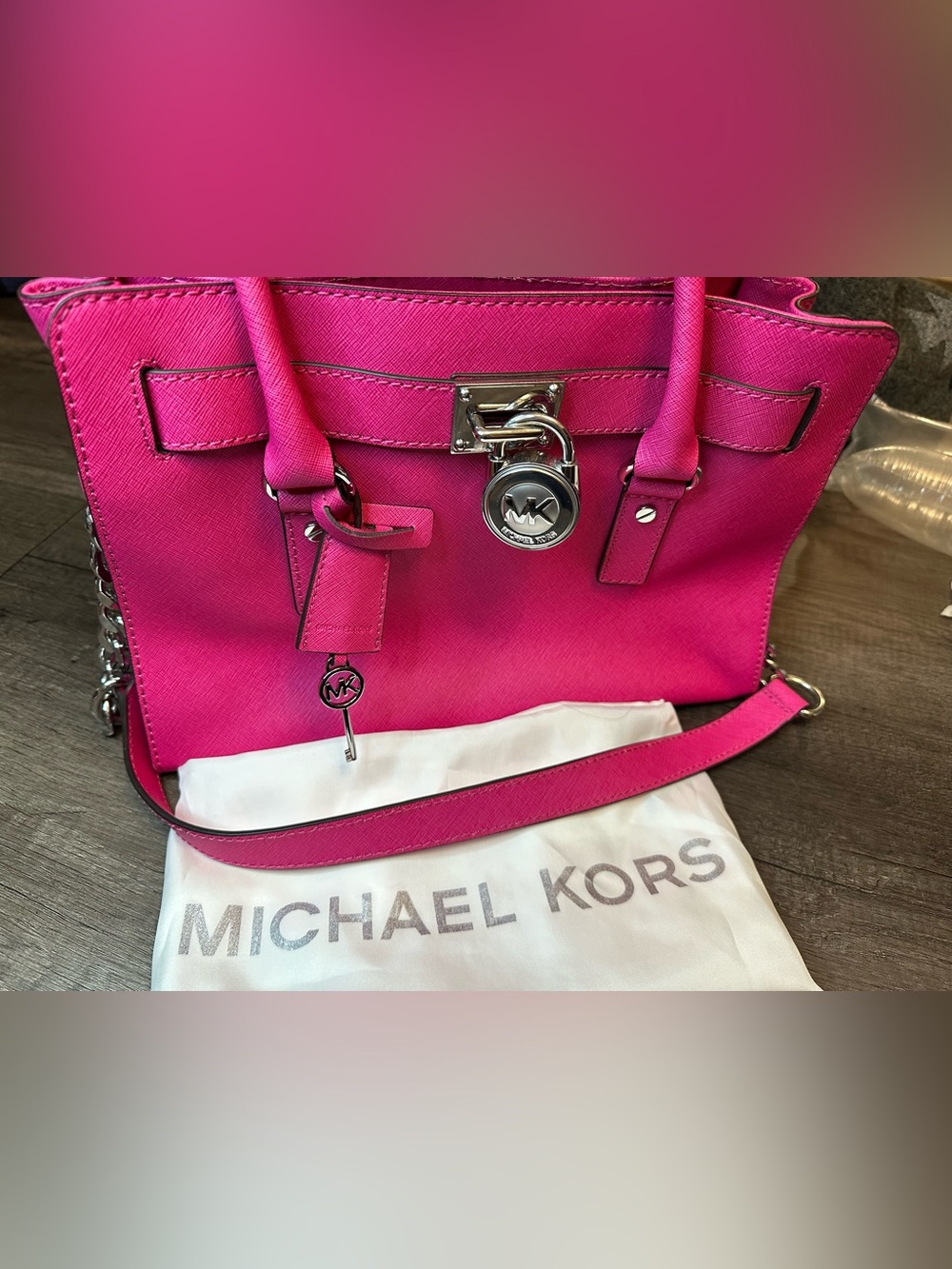 Michael Kors Hamilton Satchel - Picture 5 of 13